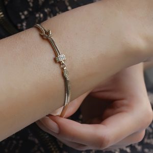 14 Ayar 5.94 Gram Düğümlü Kadın Bileklik